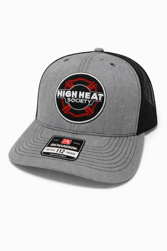 Richardson 112 Trucker Hat with Custom Stitched Patch