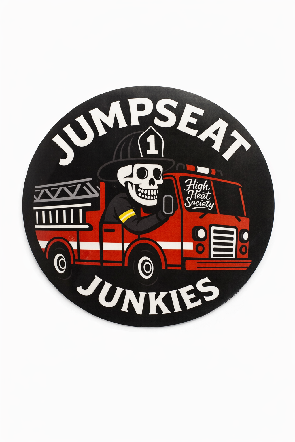 4" JumpSeat Junkies Sticker