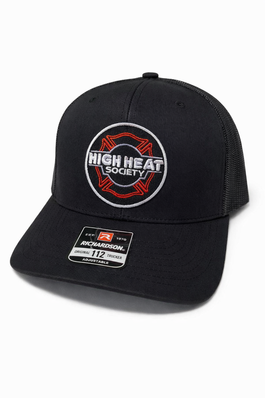 Richardson 112 Trucker Hat with Custom Stitched Patch