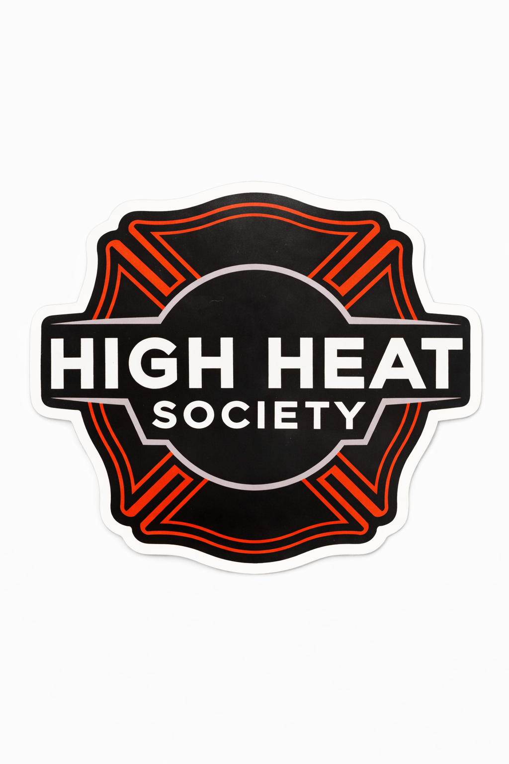4" High Heat Society RBW Sticker